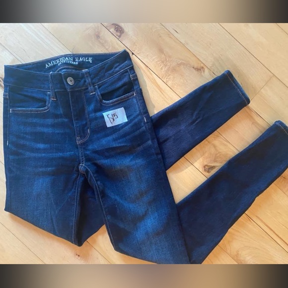 American Eagle high waisted skinny jeans, length regular - Picture 1 of 1